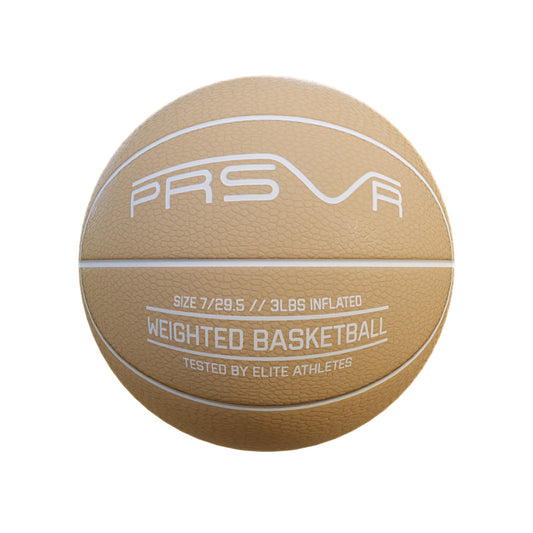 The Tan Weighted Basketball
